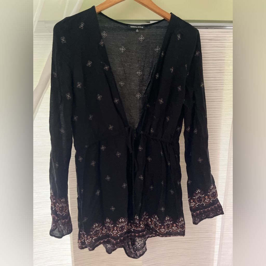 Subtle Print Romper